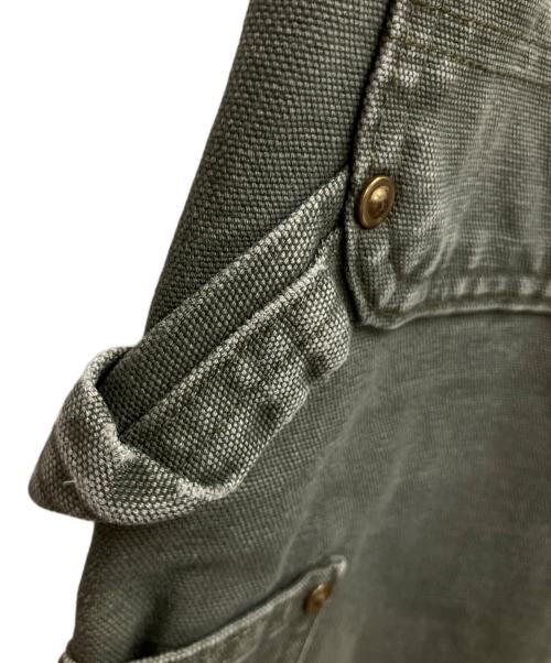 CarHartt（カーハート）CarHartt (カーハート) ダック地ダブルニーパンツ ワークパンツ ライトグリーン サイズ:30×32の古着・服飾アイテム