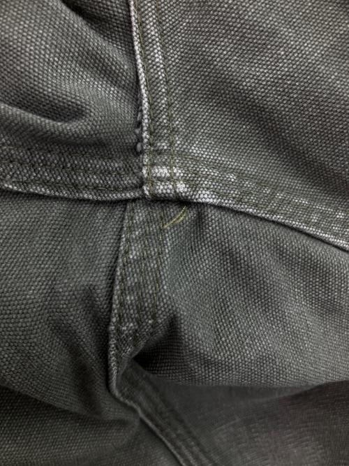 CarHartt（カーハート）CarHartt (カーハート) ダック地ダブルニーパンツ ワークパンツ ライトグリーン サイズ:30×32の古着・服飾アイテム