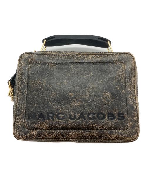MARC JACOBS（マークジェイコブス）MARC JACOBS (マークジェイコブス) VINTAGE THE BOX 23 2WAYショルダーバッグ ブラック×ゴールドの古着・服飾アイテム
