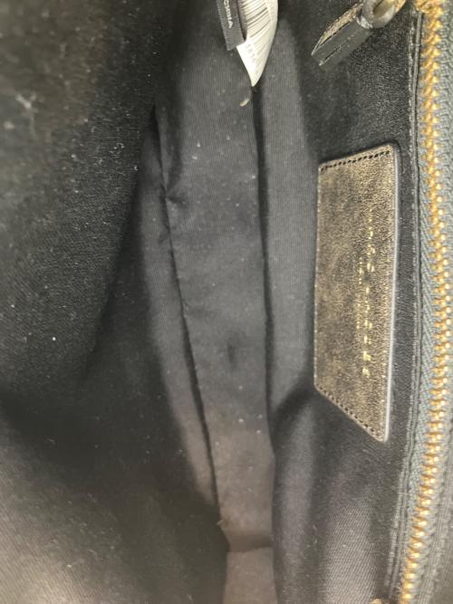 MARC JACOBS（マークジェイコブス）MARC JACOBS (マークジェイコブス) VINTAGE THE BOX 23 2WAYショルダーバッグ ブラック×ゴールドの古着・服飾アイテム