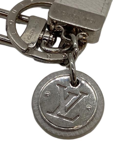 LOUIS VUITTON（ルイ ヴィトン）LOUIS VUITTON (ルイ ヴィトン) ネオLVクラブ キーホルダー ホワイト×シルバーの古着・服飾アイテム