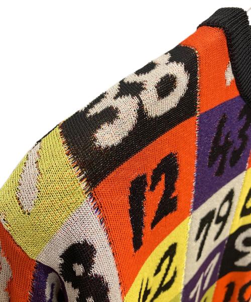 GIANNI VERSACE（ジャンニ・ヴェルサーチ）GIANNI VERSACE (ジャンニ・ヴェルサーチ) クルーネックニット マルチカラー サイズ:SIZE 不明の古着・服飾アイテム