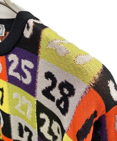 GIANNI VERSACE（ジャンニ・ヴェルサーチ）GIANNI VERSACE (ジャンニ・ヴェルサーチ) クルーネックニット マルチカラー サイズ:SIZE 不明の古着・服飾アイテム