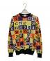 GIANNI VERSACE（ジャンニ・ヴェルサーチ）の古着「クルーネックニット」｜マルチカラー