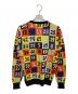 GIANNI VERSACE (ジャンニ・ヴェルサーチ) クルーネックニット マルチカラー サイズ:SIZE 不明：6000円