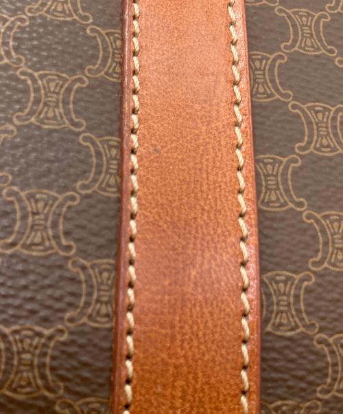 CELINE（セリーヌ）CELINE (セリーヌ) マカダム バニティバッグ 2WAYバッグ ブラウンの古着・服飾アイテム