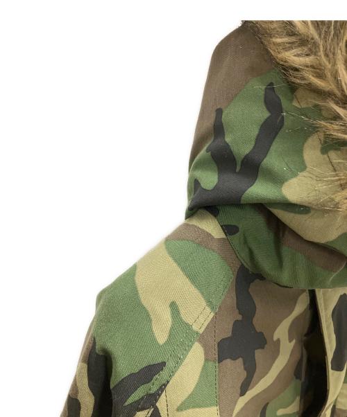 THE NORTH FACE（ザ ノース フェイス）THE NORTH FACE (ザ ノース フェイス) Novelty Elebus Jacket グリーン×ブラウン サイズ:SIZE Lの古着・服飾アイテム