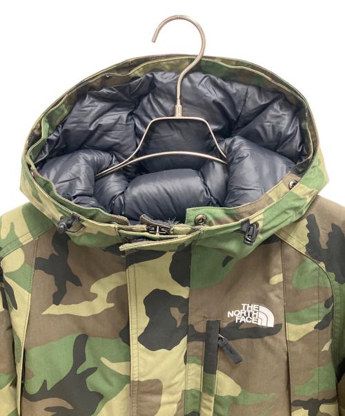 THE NORTH FACE（ザ ノース フェイス）THE NORTH FACE (ザ ノース フェイス) Novelty Elebus Jacket グリーン×ブラウン サイズ:SIZE Lの古着・服飾アイテム