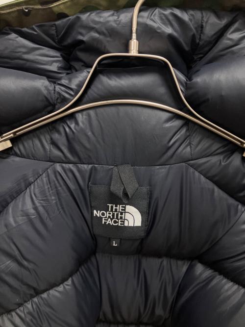 THE NORTH FACE（ザ ノース フェイス）THE NORTH FACE (ザ ノース フェイス) Novelty Elebus Jacket グリーン×ブラウン サイズ:SIZE Lの古着・服飾アイテム