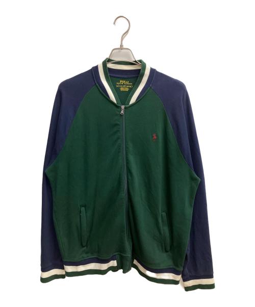 POLO RALPH LAUREN（ポロ・ラルフローレン）POLO RALPH LAUREN (ポロ・ラルフローレン) トラックジャケット グリーン サイズ:SIZE  XLの古着・服飾アイテム