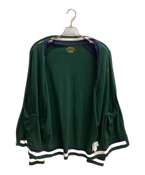 POLO RALPH LAUREN（ポロ・ラルフローレン）POLO RALPH LAUREN (ポロ・ラルフローレン) トラックジャケット グリーン サイズ:SIZE  XLの古着・服飾アイテム