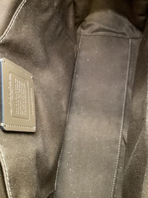 COACH（コーチ）COACH (コーチ) シグネチャー 2WAYバッグ ベージュ×ブラウンの古着・服飾アイテム