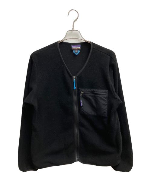 Patagonia（パタゴニア）Patagonia (パタゴニア) シンチラ・カーディガン フリースジャケット ブラック サイズ:SIZE Mの古着・服飾アイテム