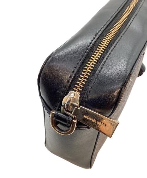 MICHAEL KORS（マイケルコース）MICHAEL KORS (マイケル・コース) ショルダーバッグ ブラウン×ブラックの古着・服飾アイテム