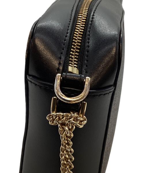 MICHAEL KORS（マイケルコース）MICHAEL KORS (マイケル・コース) ショルダーバッグ ブラウン×ブラックの古着・服飾アイテム
