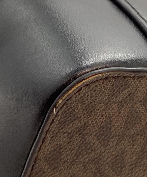 MICHAEL KORS（マイケルコース）MICHAEL KORS (マイケル・コース) ショルダーバッグ ブラウン×ブラックの古着・服飾アイテム