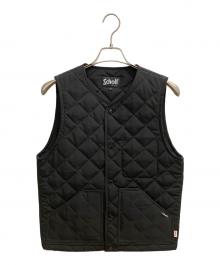 Schott（ショット）の古着「QUILTING WORK VEST」｜ブラック