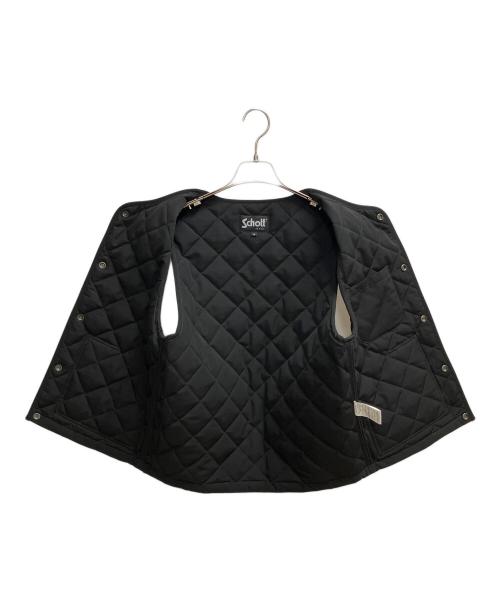 Schott（ショット）Schott (ショット) QUILTING WORK VEST ブラック サイズ:SIZE Mの古着・服飾アイテム