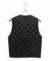 Schott (ショット) QUILTING WORK VEST ブラック サイズ:SIZE M：10000円