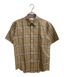 Burberry's（バーバリーズ）の古着「半袖シャツ」｜ベージュ