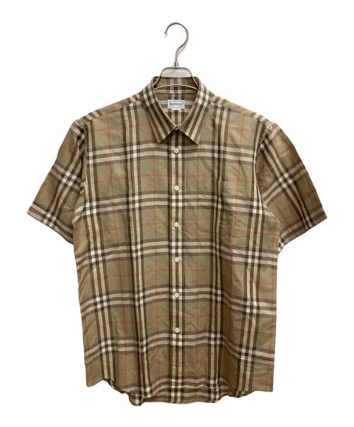 Burberry's（バーバリーズ）Burberry's (バーバリーズ) 半袖シャツ ベージュ サイズ:SIZE Lの古着・服飾アイテム