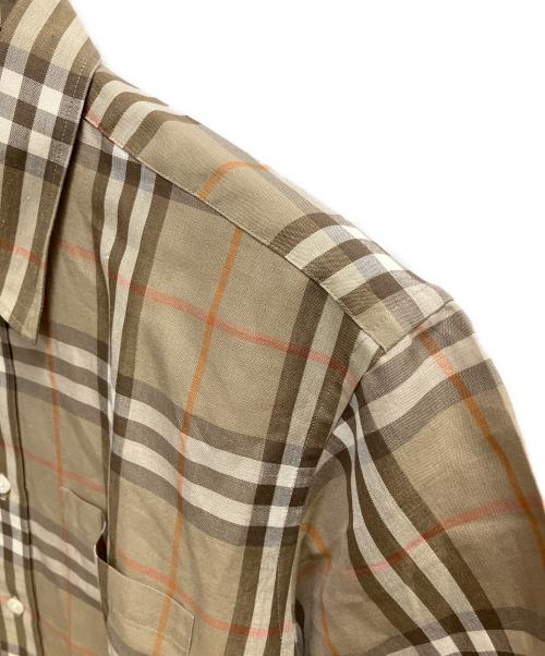 Burberry's（バーバリーズ）Burberry's (バーバリーズ) 半袖シャツ ベージュ サイズ:SIZE Lの古着・服飾アイテム