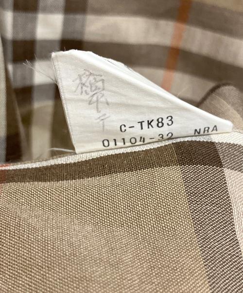 Burberry's（バーバリーズ）Burberry's (バーバリーズ) 半袖シャツ ベージュ サイズ:SIZE Lの古着・服飾アイテム