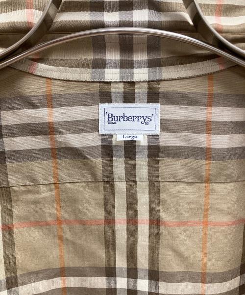 Burberry's（バーバリーズ）Burberry's (バーバリーズ) 半袖シャツ ベージュ サイズ:SIZE Lの古着・服飾アイテム