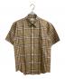 Burberry's（バーバリーズ）の古着「半袖シャツ」｜ベージュ