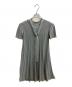 RED VALENTINO (レッドヴァレンティノ) 半袖ワンピース グレー サイズ:SIZE XXS：5000円