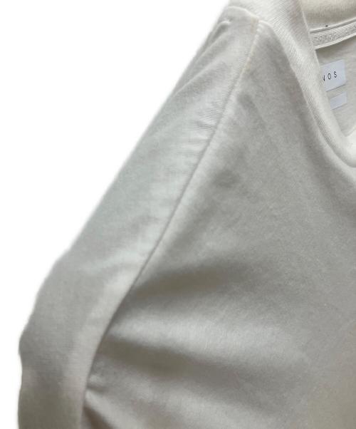 CRONOS（クロノス）CRONOS (クロノス) CRONOS BLACKLETTER S/S TEE 半袖カットソー ホワイト サイズ:SIZE 42（XL）の古着・服飾アイテム