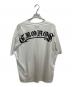CRONOS (クロノス) CRONOS BLACKLETTER S/S TEE 半袖カットソー ホワイト サイズ:SIZE 42（XL）：7000円