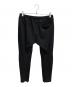 CRONOS (クロノス) BLACKLETTER SKINNY PANTS スウェットパンツ ブラック サイズ:SIZE L：7000円