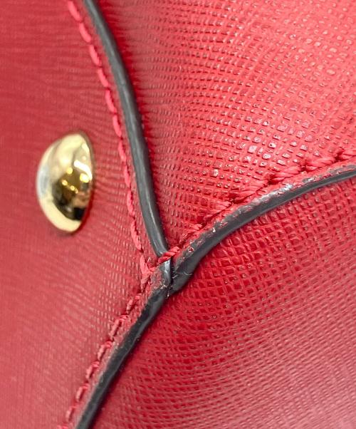 MICHAEL KORS（マイケルコース）MICHAEL KORS (マイケル・コース) ハンドバッグ レッドの古着・服飾アイテム