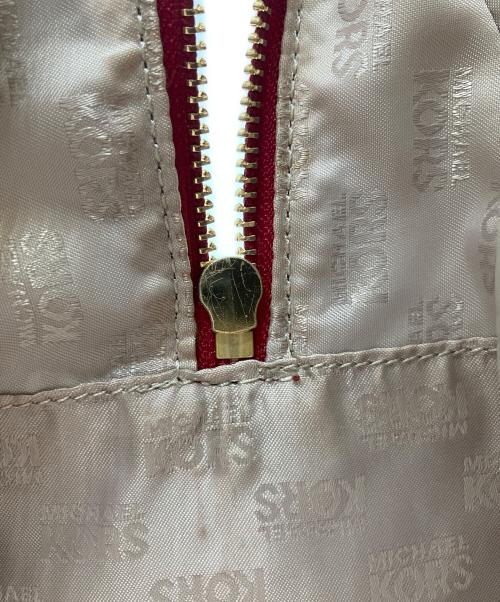 MICHAEL KORS（マイケルコース）MICHAEL KORS (マイケル・コース) ハンドバッグ レッドの古着・服飾アイテム