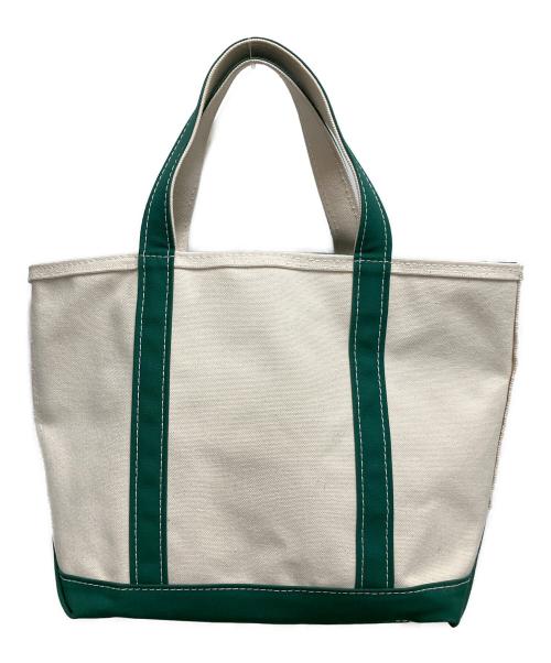 L.L.Bean（エルエルビーン）L.L.Bean (エルエルビーン) BOAT AND TOTE グリーン×ベージュの古着・服飾アイテム