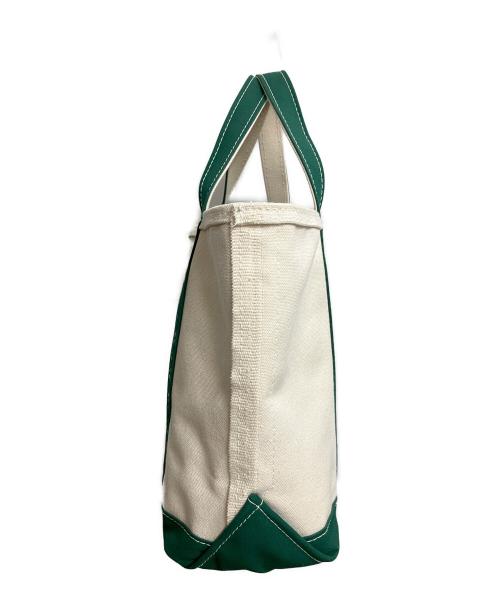 L.L.Bean（エルエルビーン）L.L.Bean (エルエルビーン) BOAT AND TOTE グリーン×ベージュの古着・服飾アイテム