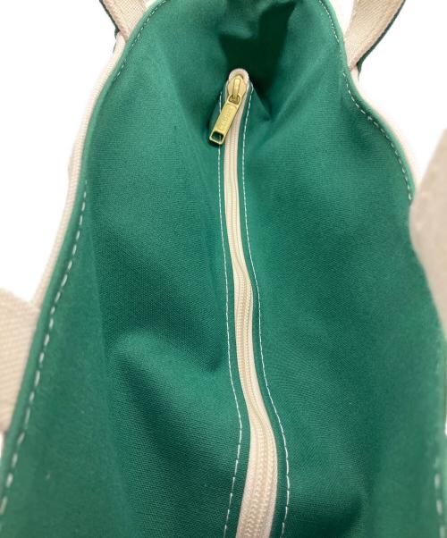 L.L.Bean（エルエルビーン）L.L.Bean (エルエルビーン) BOAT AND TOTE グリーン×ベージュの古着・服飾アイテム