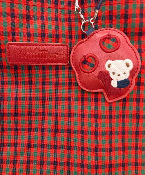 familiar（ファミリア）familiar (ファミリア) トートバッグ レッドの古着・服飾アイテム
