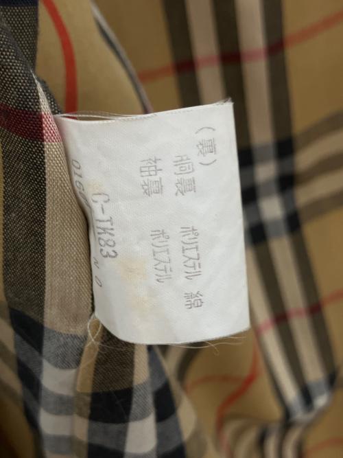 Burberry's（バーバリーズ）Burberry's (バーバリーズ) バルマカーンコート ベージュ サイズ:94/175の古着・服飾アイテム