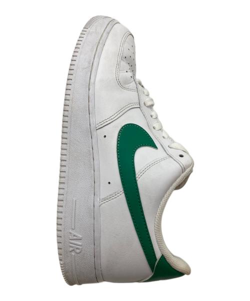 NIKE（ナイキ）NIKE (ナイキ) AIR FORCE 1 '07 ローカットスニーカー ホワイト×グリーン サイズ:SIZE 28cmの古着・服飾アイテム
