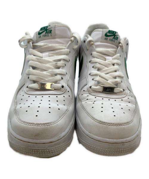 NIKE（ナイキ）NIKE (ナイキ) AIR FORCE 1 '07 ローカットスニーカー ホワイト×グリーン サイズ:SIZE 28cmの古着・服飾アイテム