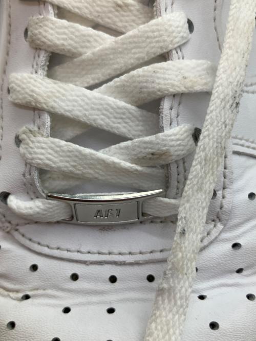 NIKE（ナイキ）NIKE (ナイキ) AIR FORCE 1 '07 ローカットスニーカー ホワイト×グリーン サイズ:SIZE 28cmの古着・服飾アイテム