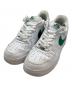 NIKE（ナイキ）の古着「AIR FORCE 1 '07 ローカットスニーカー」｜ホワイト×グリーン