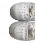 NIKE (ナイキ) AIR FORCE 1 '07 ローカットスニーカー ホワイト×グリーン サイズ:SIZE 28cm：8000円