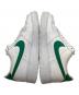 中古・古着 NIKE (ナイキ) AIR FORCE 1 '07 ローカットスニーカー ホワイト×グリーン サイズ:SIZE 28cm：8000円
