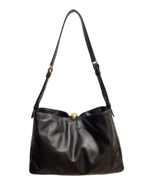 FURLA（フルラ）FURLA (フルラ) ワンショルダーバッグ ブラック×ゴールドの古着・服飾アイテム