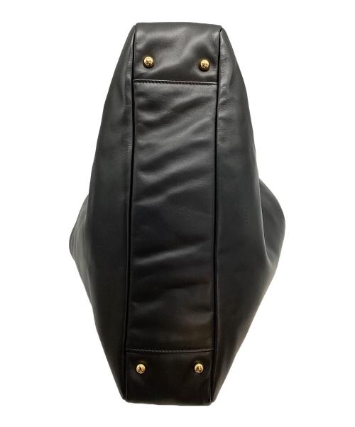 FURLA（フルラ）FURLA (フルラ) ワンショルダーバッグ ブラック×ゴールドの古着・服飾アイテム