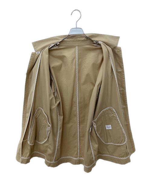 PAPAS（パパス）PAPAS (パパス) コットンジャケット ベージュ サイズ:SIZE L 柄	無地 型番	D0481FJM11の古着・服飾アイテム