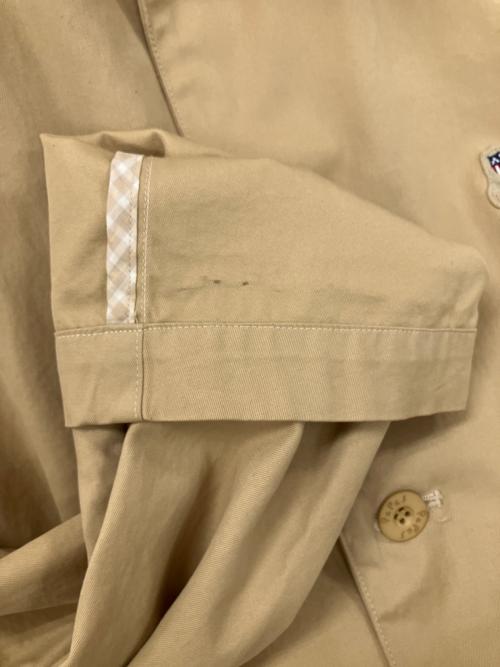 PAPAS（パパス）PAPAS (パパス) コットンジャケット ベージュ サイズ:SIZE L 柄	無地 型番	D0481FJM11の古着・服飾アイテム